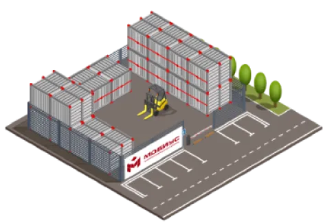 Типы складских боксов Мобиус — аренда индивидуального хранения в Москве