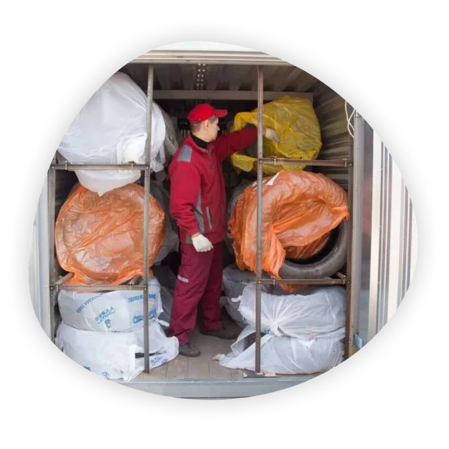 Хранение автомобильных шин на складе Мобиус — аренда боксов для шин, Москва